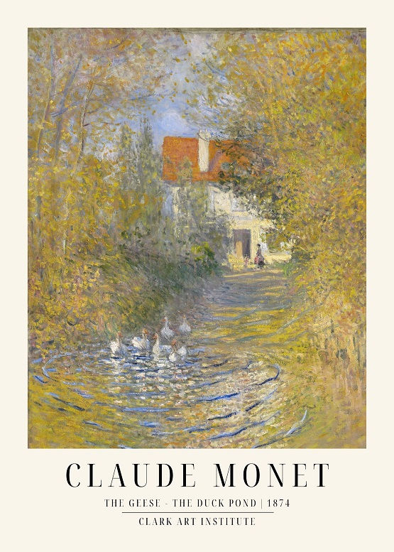 Claude Monet | The Geese (1874) No.2