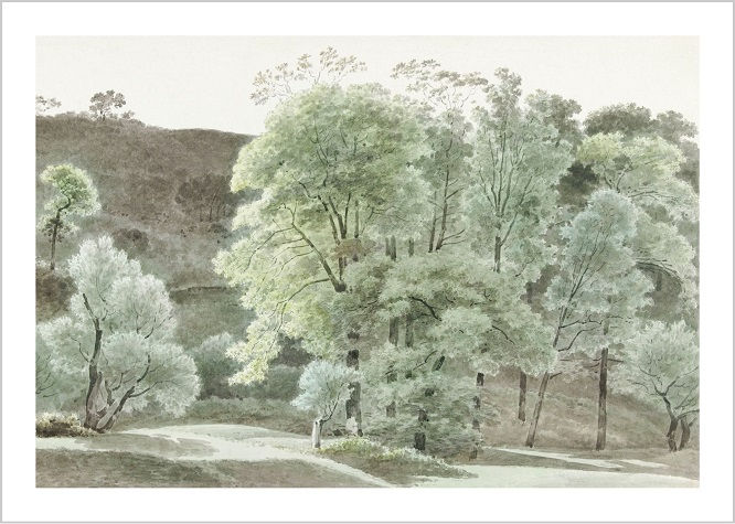 Joseph August Knip | Trees in the Subiaco