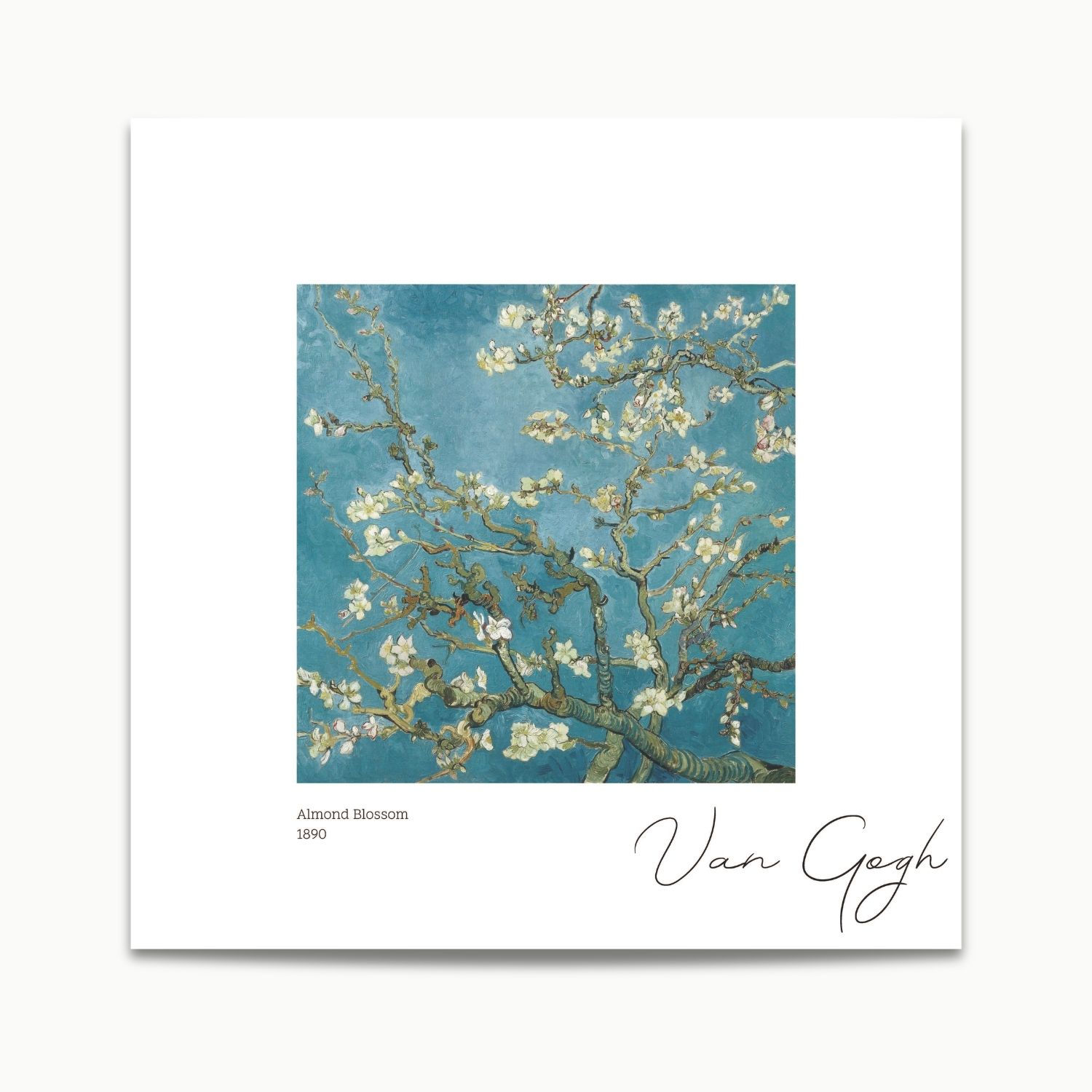 Vincent van Gogh | Almond Blossom (1890) No.3