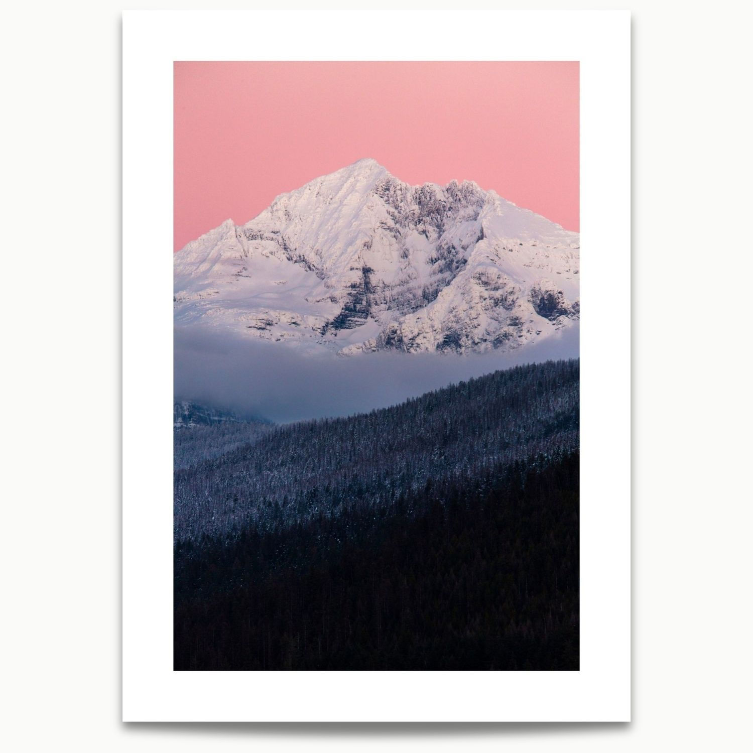 Alaska'da Gün Batımı