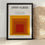 Küçük resim: Josef Albers | Homorage to the Square, Red and Orange