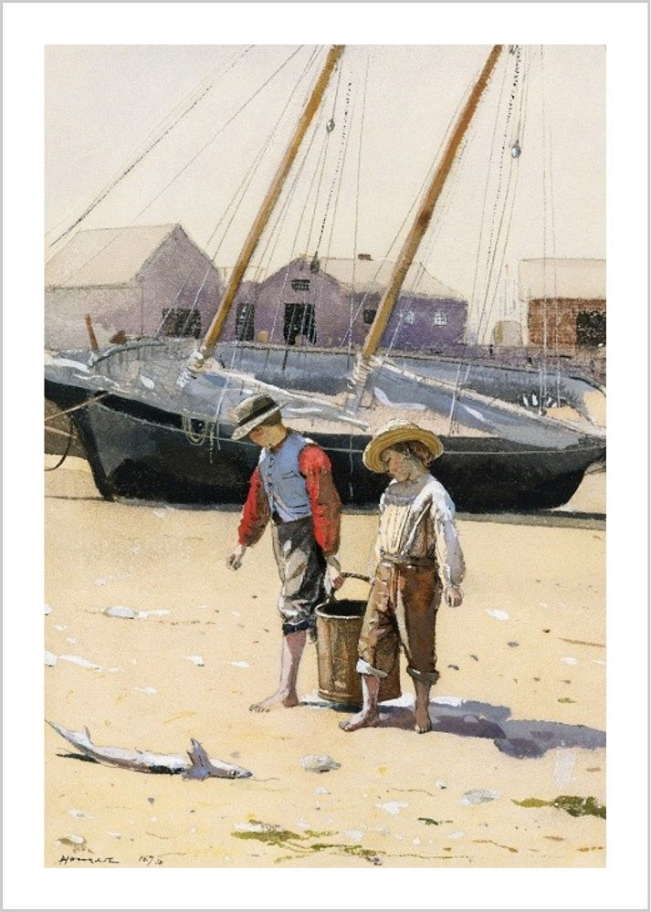 Winslow Homer | A Basket of Clams (1873)