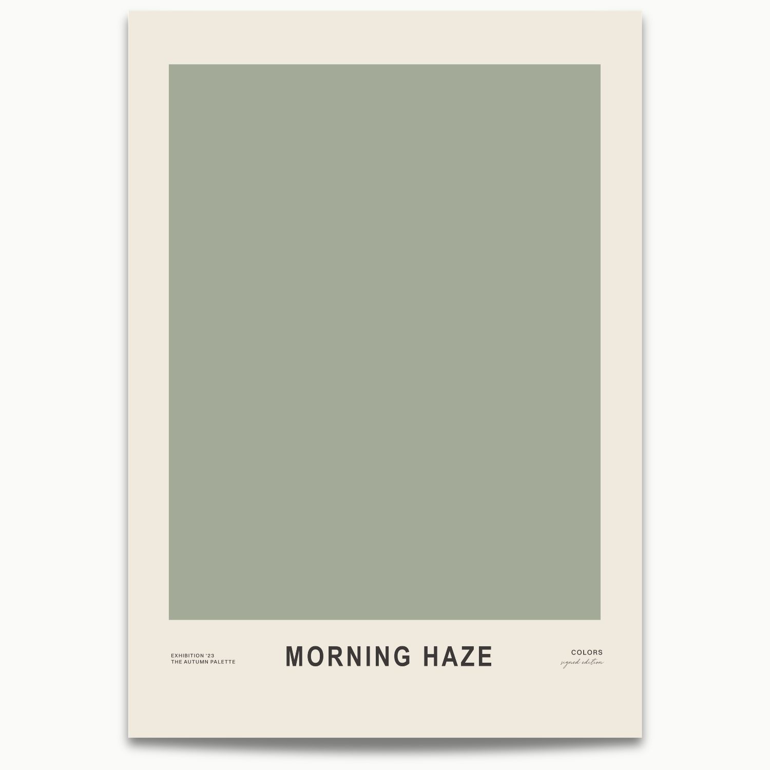 The Autumn Palette | Morning Haze