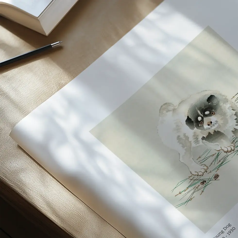 Küçük resim: Ohara Koson | Dog