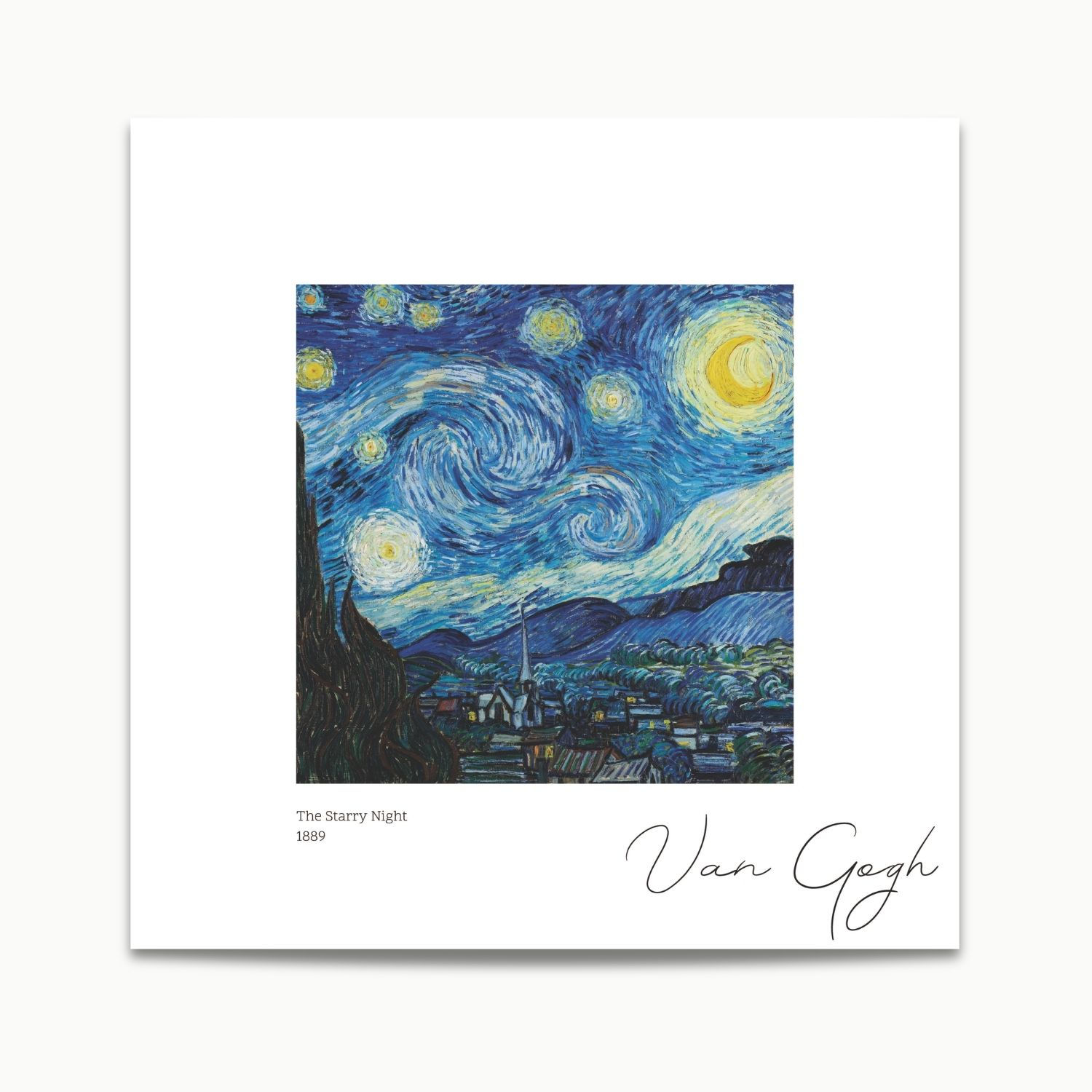 Vincent Van Gogh | The Starry Night (1889) No.2