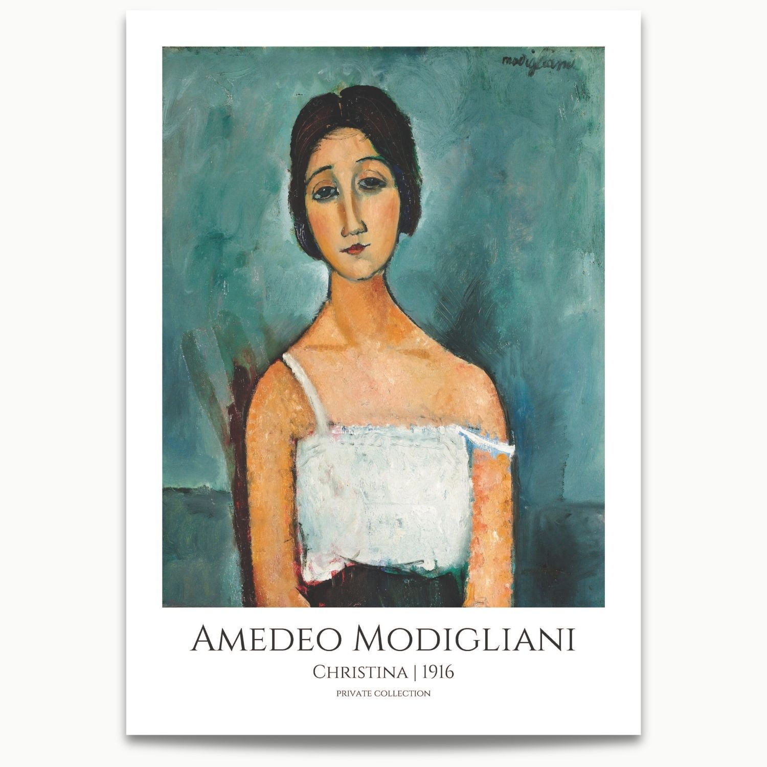 Amedeo Modigliani | Christina (1916) No.2