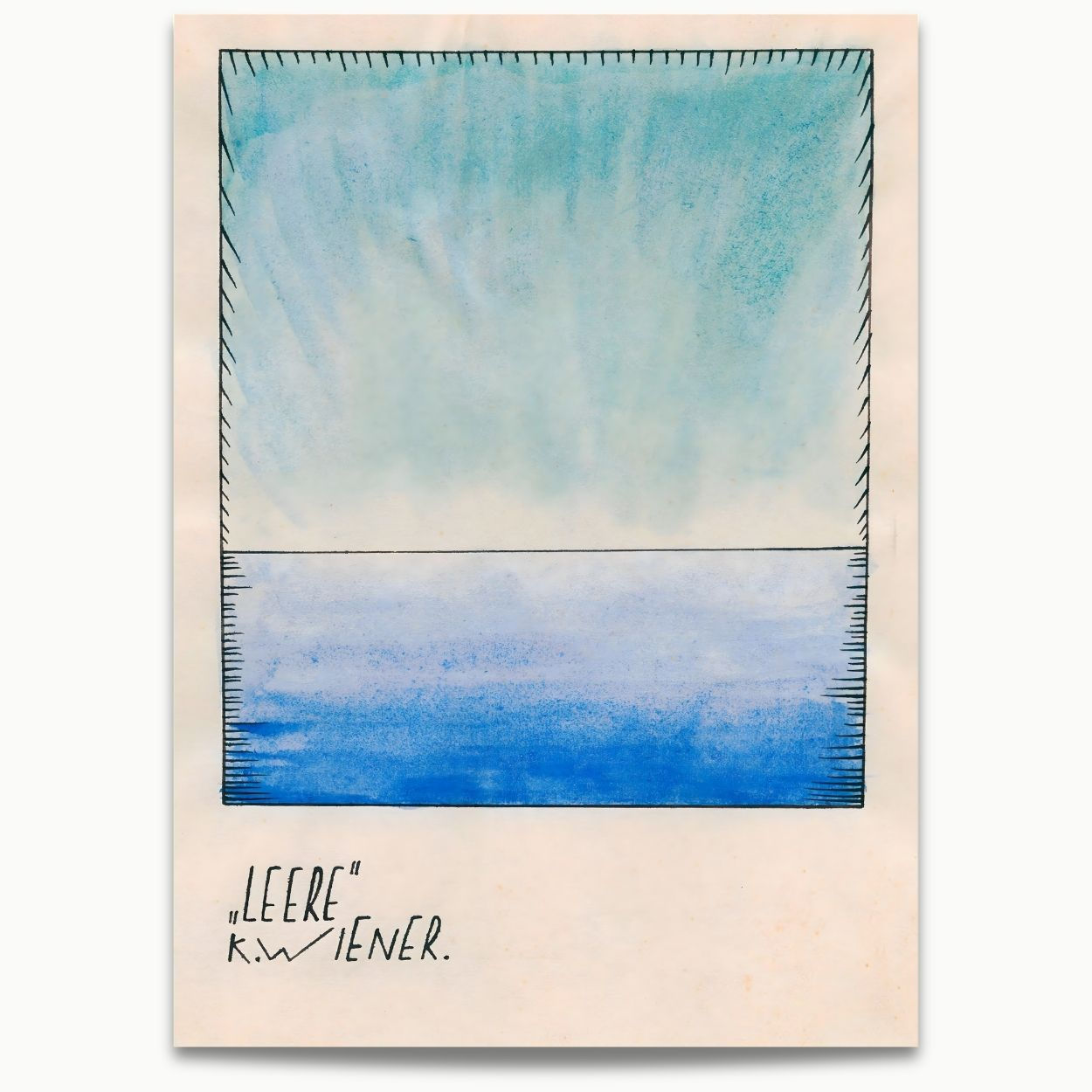 Karl Wiener | Leere (1921)