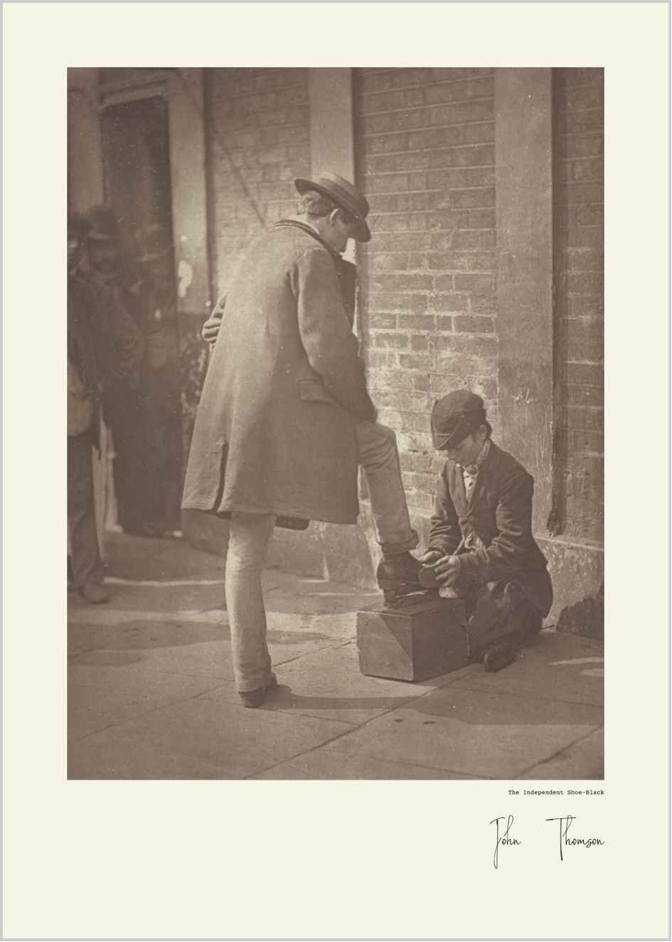 John Thomson | The Independent Shoe-Black