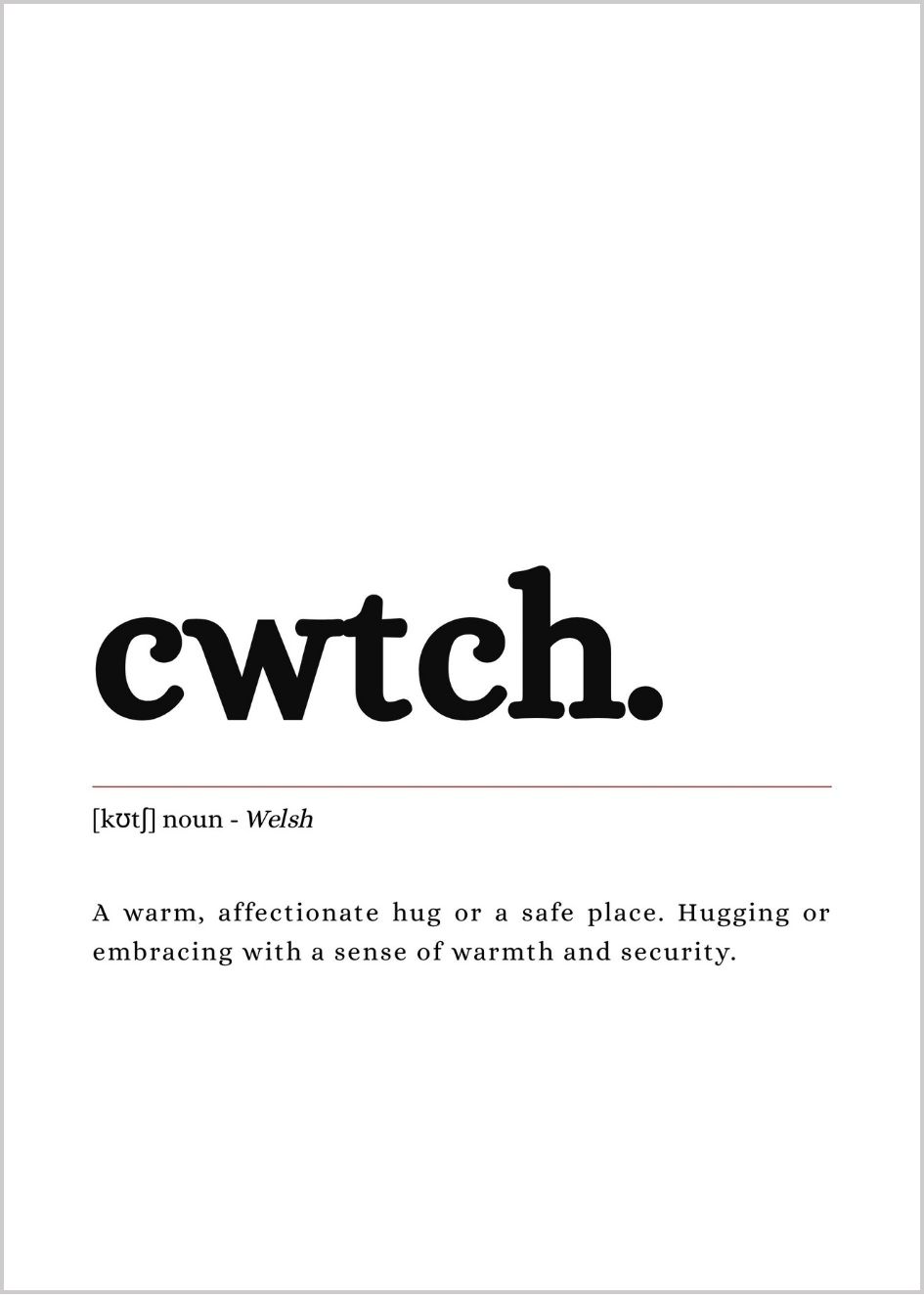 Cwtch