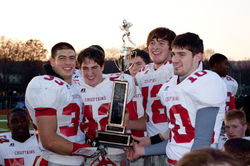 2010 Captains with Mayor's Trophy