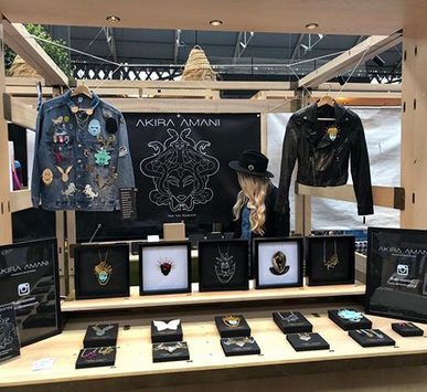 Akira Amani wearable art