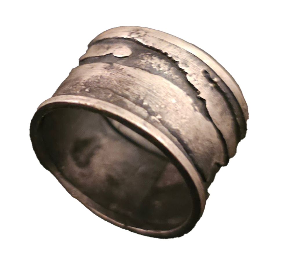 Thumbnail: RING - RE-PURPOSED STERLING SILVER 1
