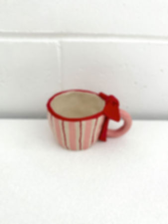 Madeline Bow Mug - Made to order 