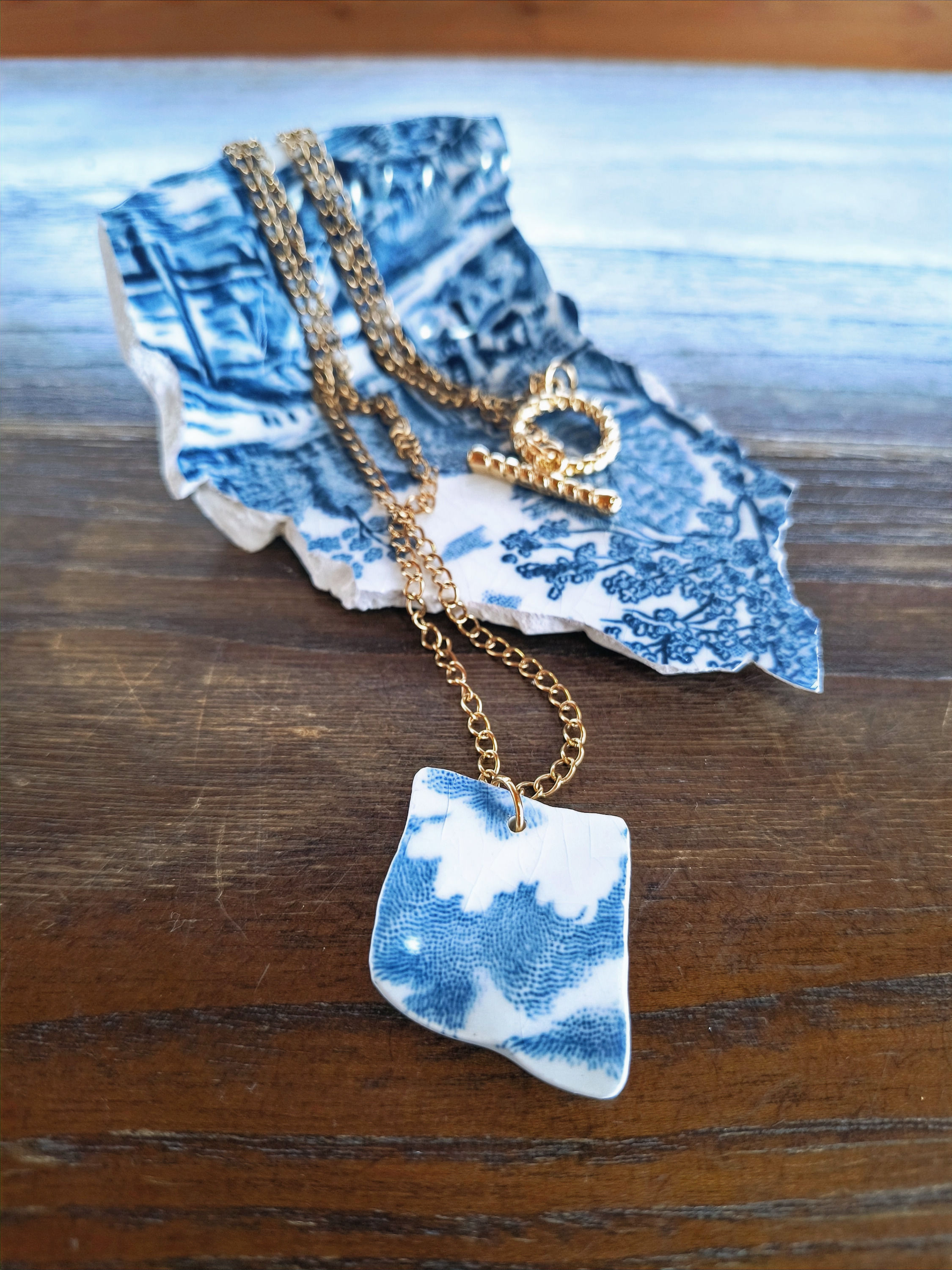 Colgante cerámica inglesa