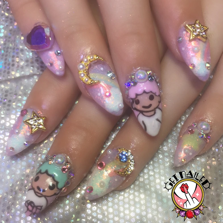 Get Nailed Sydney Nail Artist Little Twin Stars