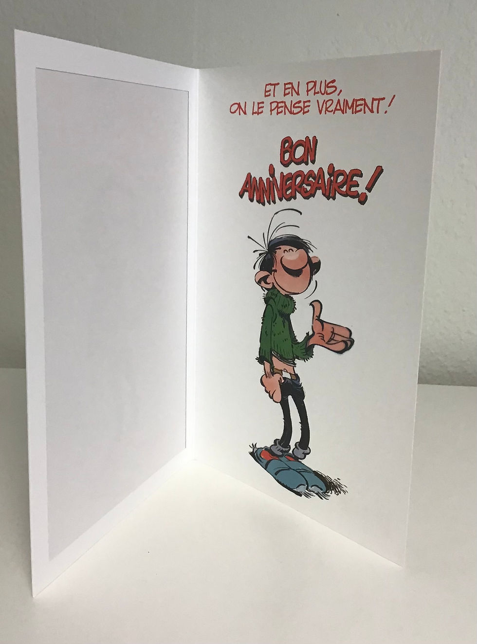 Intérieur de la carte