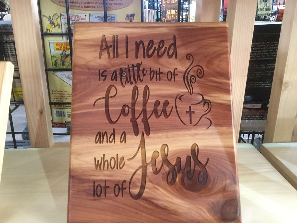 Thumbnail: Custom Engraved Wood Plaque