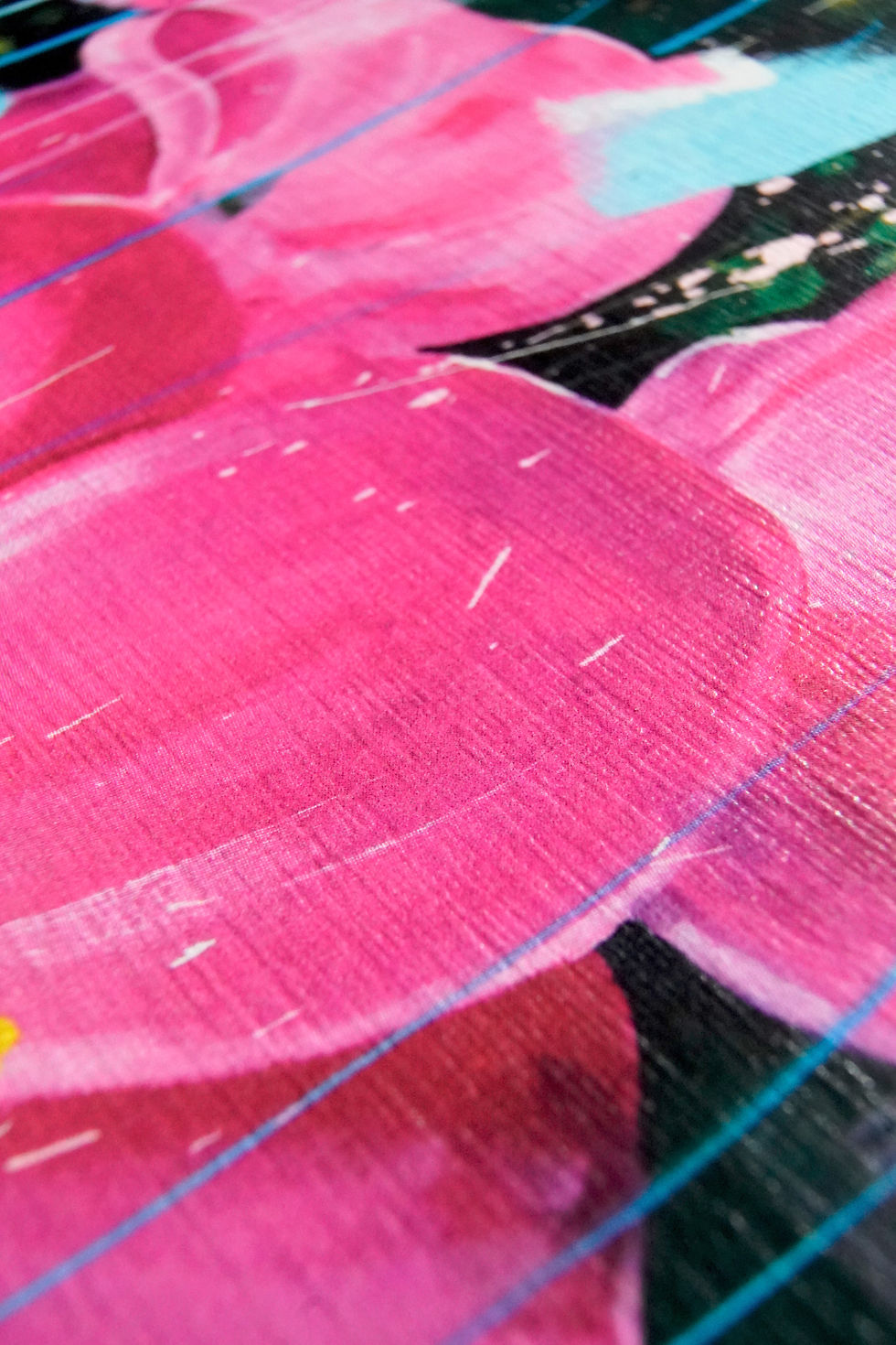 Miniaturbild: Poster Pinke Blumen Struktur