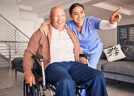 Wound care physician providing advanced treatment
