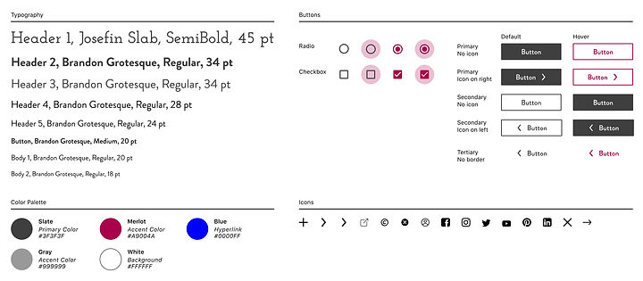 Gallery Avenue Style Sheet