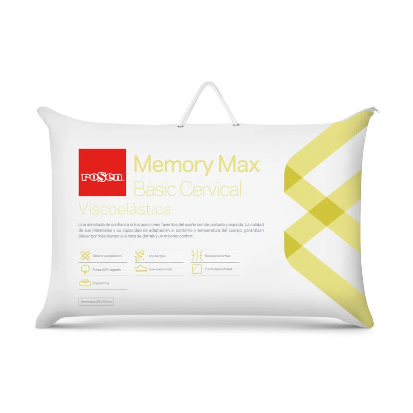 Almohada Rosen Memory Max Cervical 35 X 53