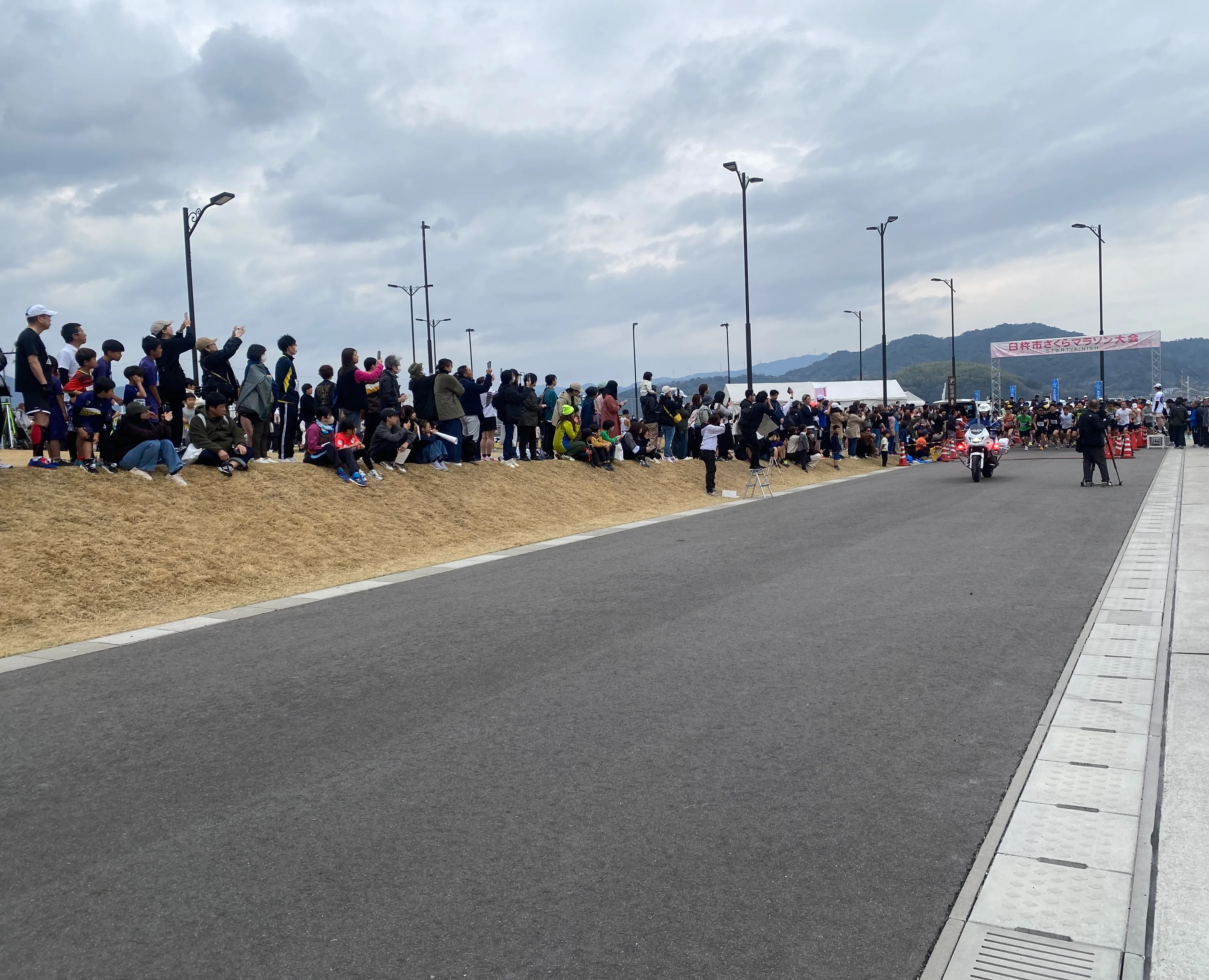 The Usuki Sakura Marathon 2026 at Usuki Port Green Park