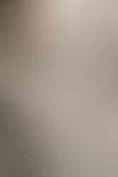 Close up of silvery white grouted pebble stone wall of Purrfect Bathroom