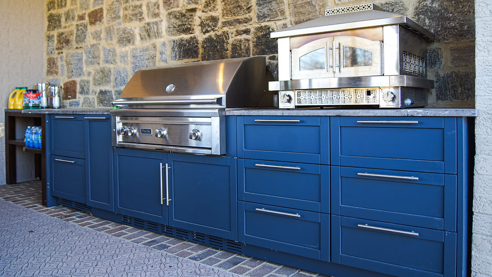 Two Kitchens For One Outdoors