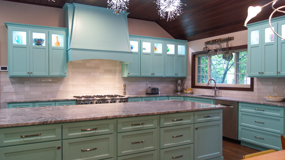 View to back yard window