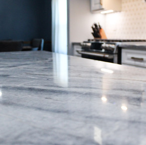 Dolomite countertop on center island
