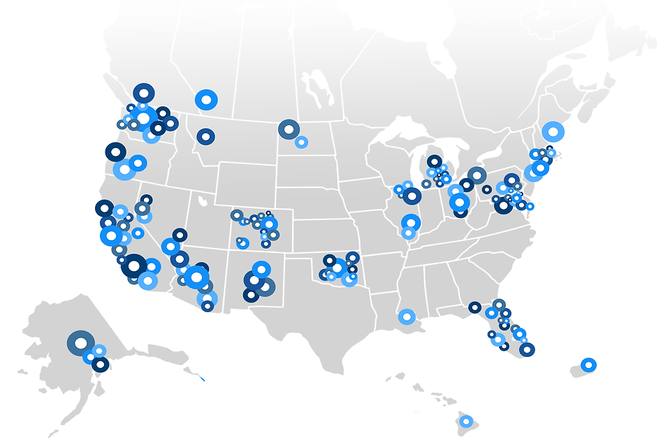 SPRINGBIG territories