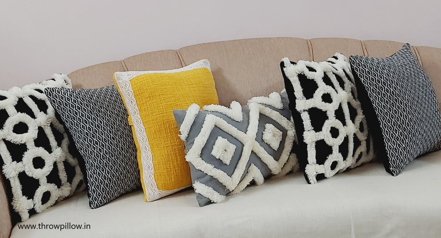 Contemporary Classics Pack: Cushion Cover Combo of 6