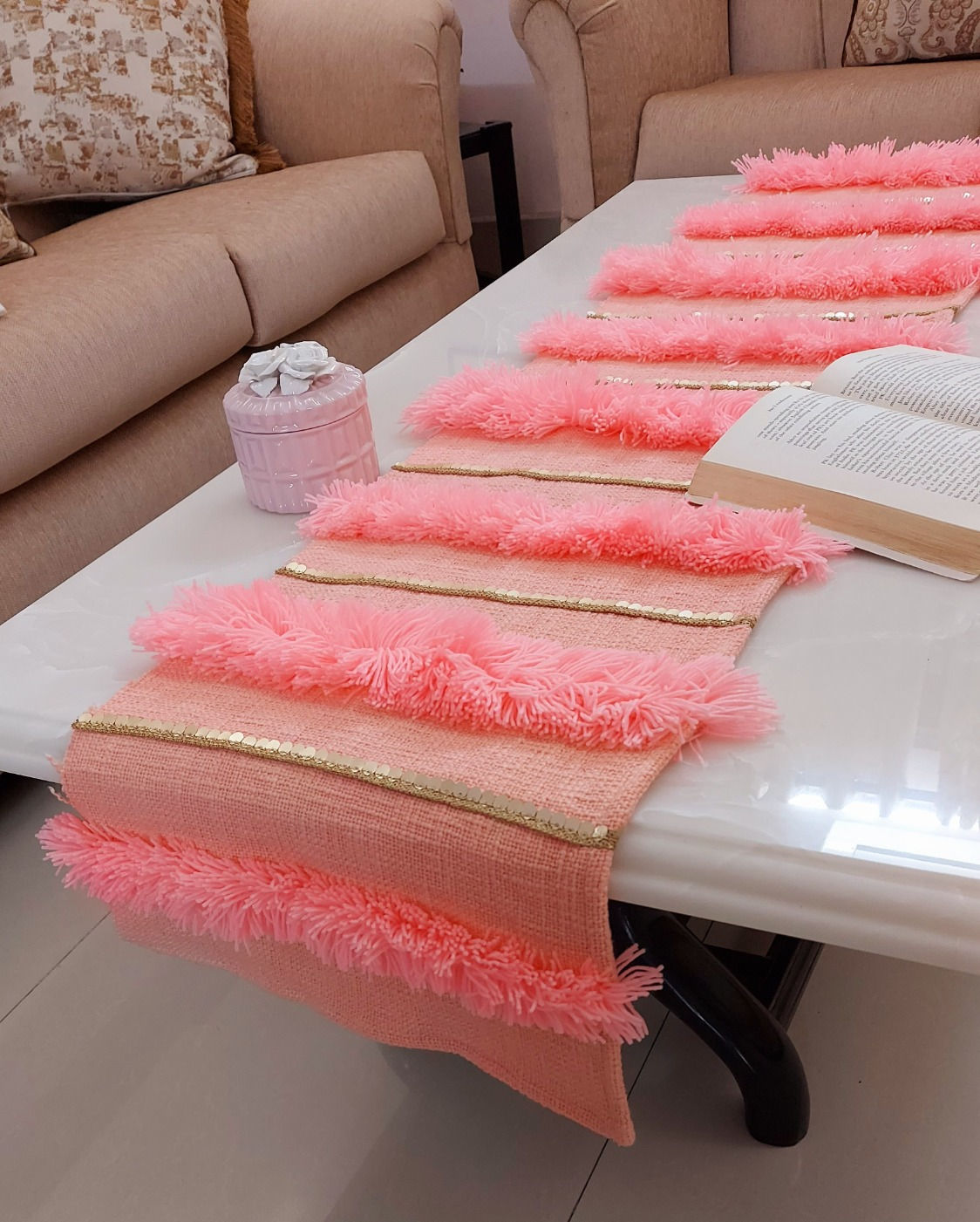 Affordable and Stylish Table Runner for Your Home Decor'