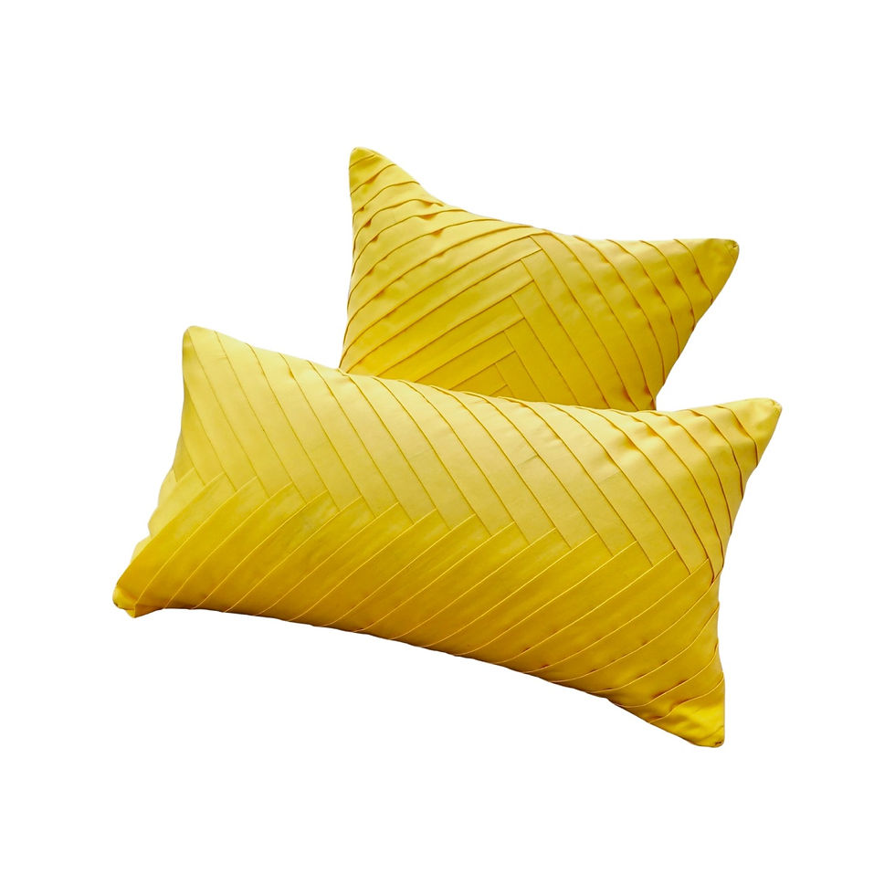 섬네일: Pleated Pillow Cover