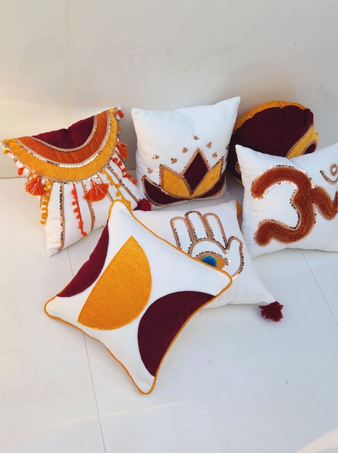Tranquil Meditation Cushion Cover