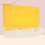 Thumbnail: Light Yellow With White Tassels Sofa Cover
