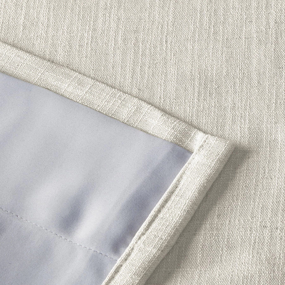 Elegant and durable Linen Neutral Solid Curtain