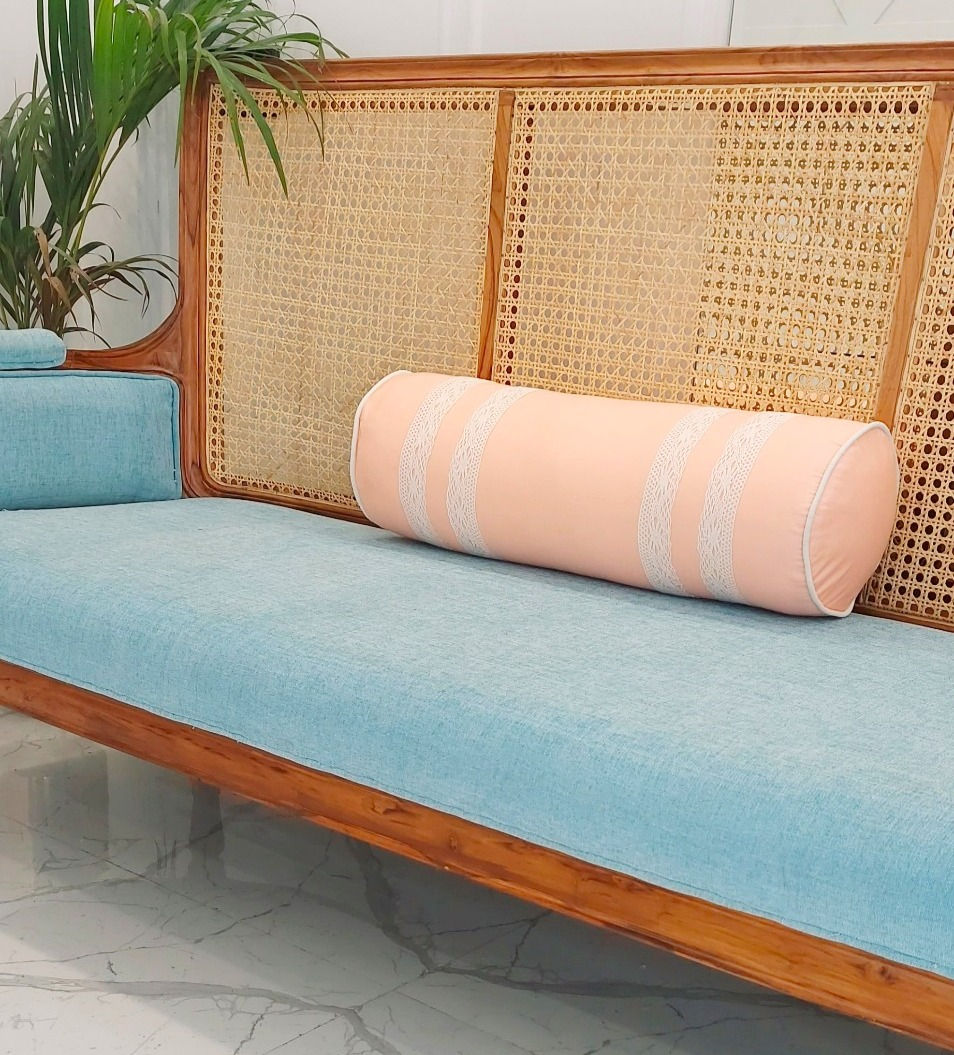 Minijatura: Kindness and Warmth: Peach Bolster Cover