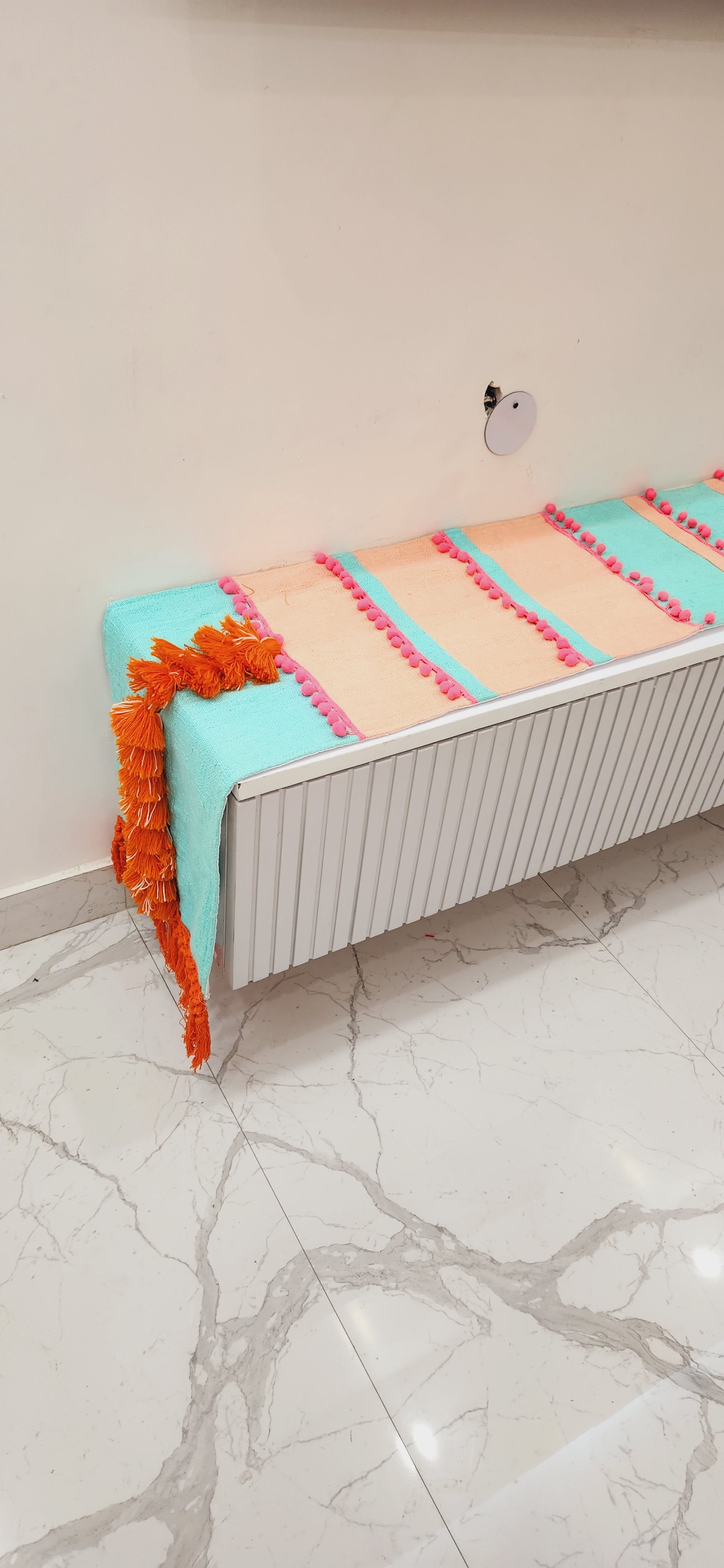 Boho Savannah TV Console Unit Runner/ TV Cabinet Cover Diwali Festival Decor