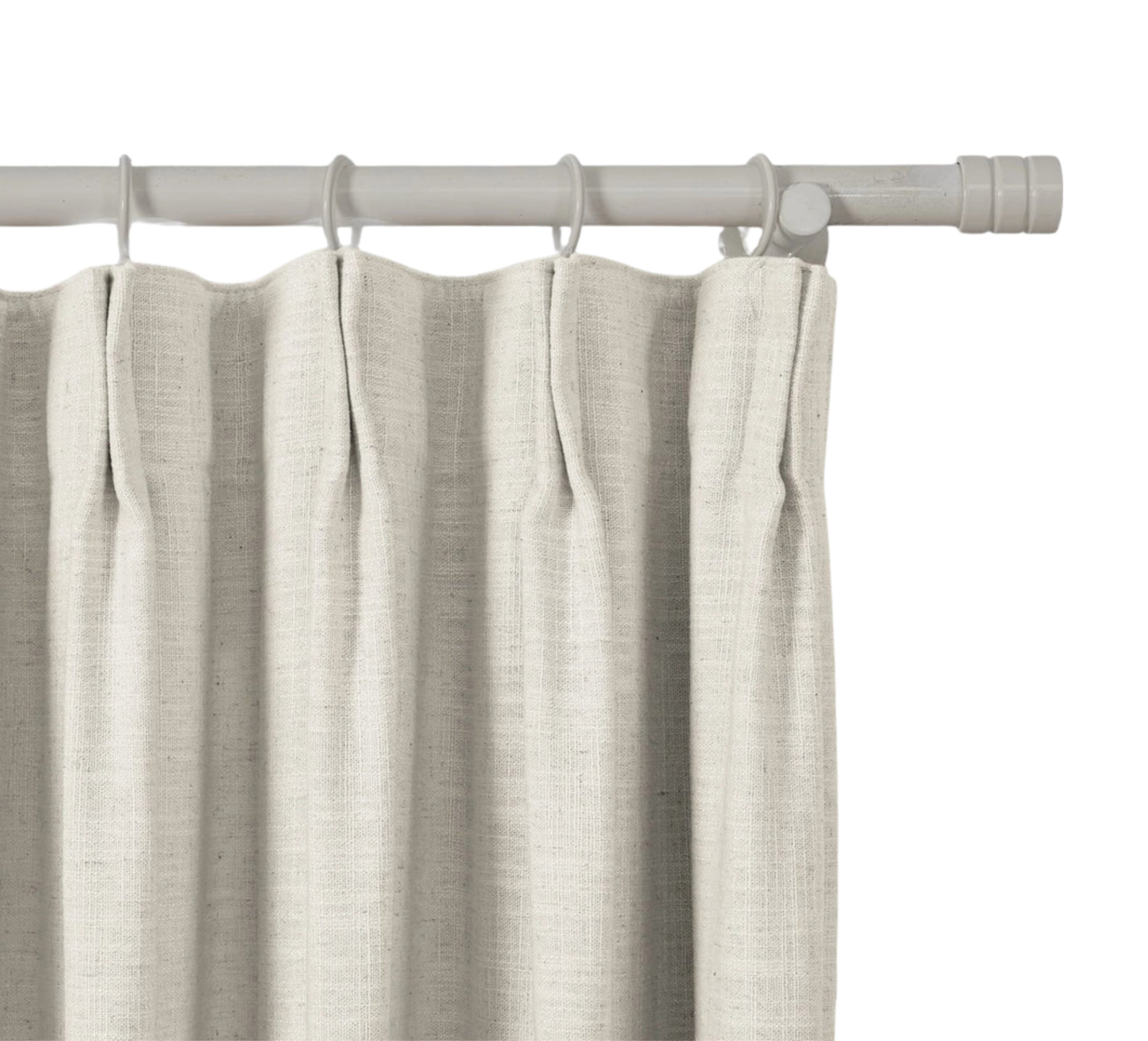 Elegant and durable Linen Neutral Solid Curtain