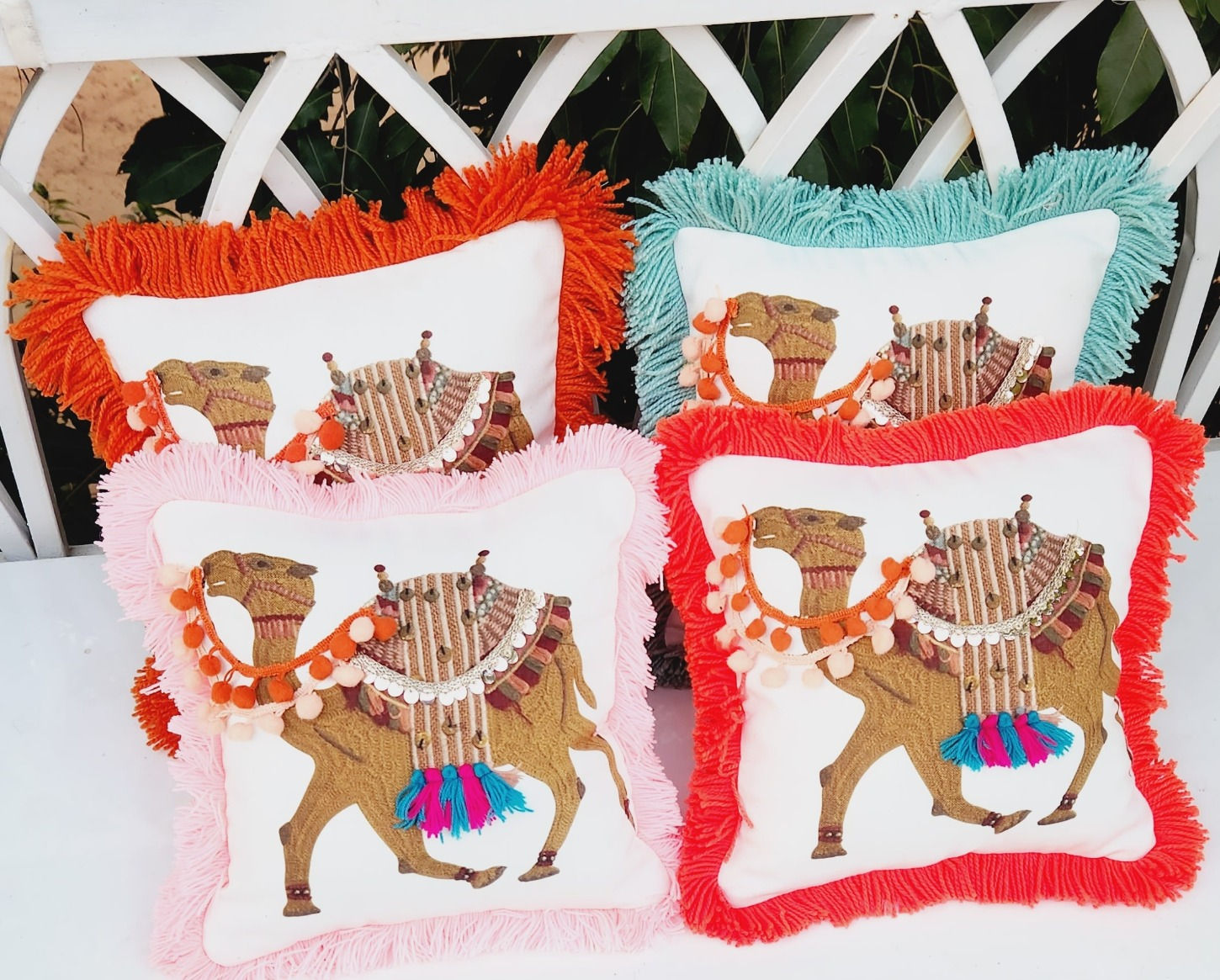 Camel Cushion Cover