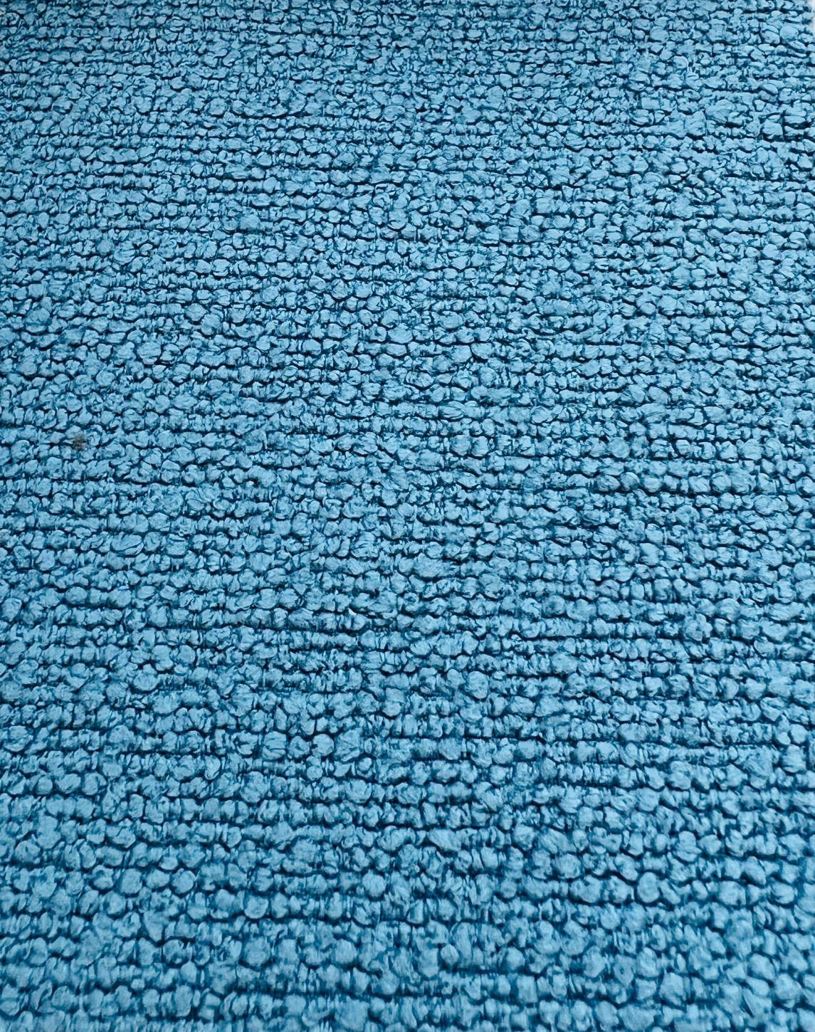 Serenity Slate Blue Boucle Cushion Cover