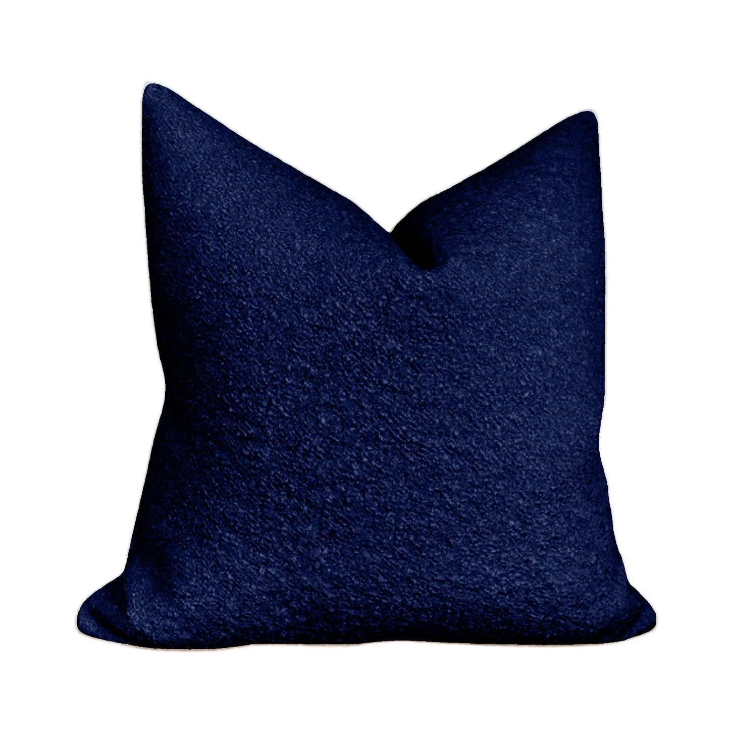Serenity Slate Blue Boucle Cushion Cover