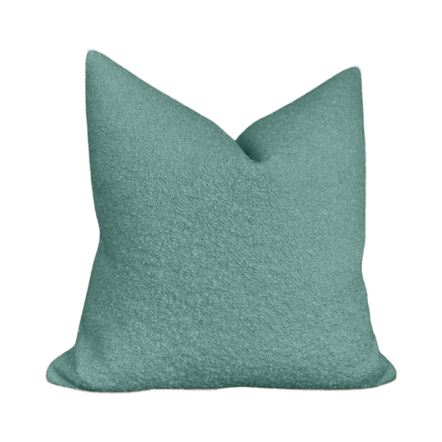 Serenity Slate Blue Boucle Cushion Cover