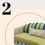 Thumbnail: Olive Green Moroccan With Gold Embroidery & Tassels Sofa Cover