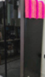 High-quality fabric Pink Moroccan fridge cover