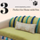 Thumbnail: Olive Green Moroccan With Gold Embroidery & Tassels Sofa Cover