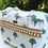 Miniatura: Green Palm summer white Printed Luxury Tote bags