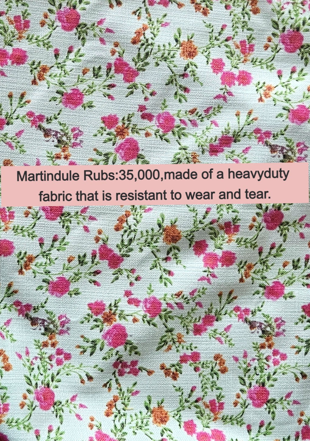 Create your dream sofa with our customised mint green floral printed fabric