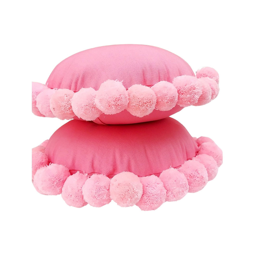 Thumbnail: Pink Round Cushion Cover